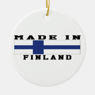 Finland Made In Designs Ceramic Tree Decoration