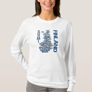 FINLAND MAP shirt - choose style & color