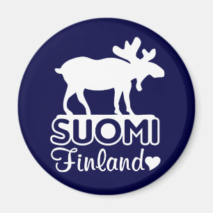 Finland Moose magnet