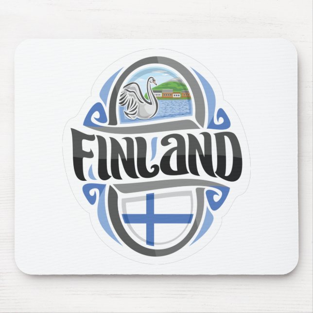 Finland Mouse Mat (Front)