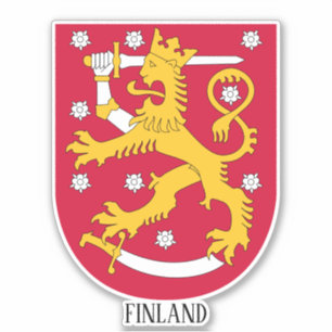 Finland National Coat Of Arms Patriotic