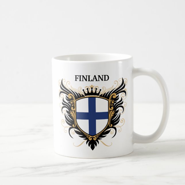 Finland [personalise] coffee mug (Right)