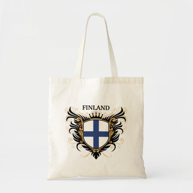Finland [personalise] tote bag (Front)