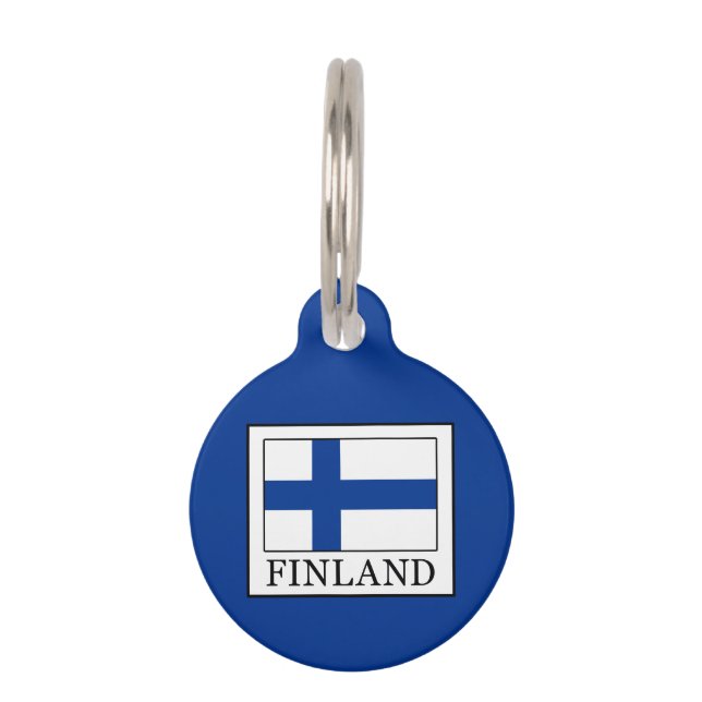 Finland Pet Tag (Front)