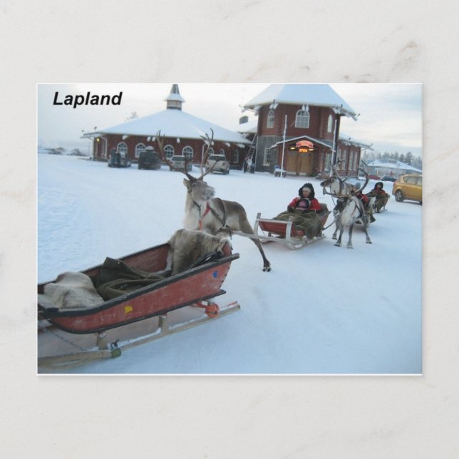 Finland-santa—[kan.k]—jpg Holiday Postcard (Front)