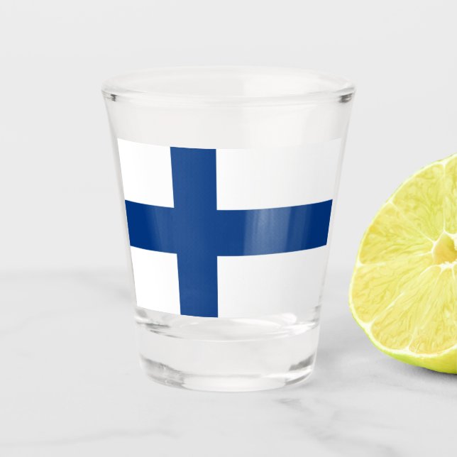 FINLAND SHOT GLASS (Front)