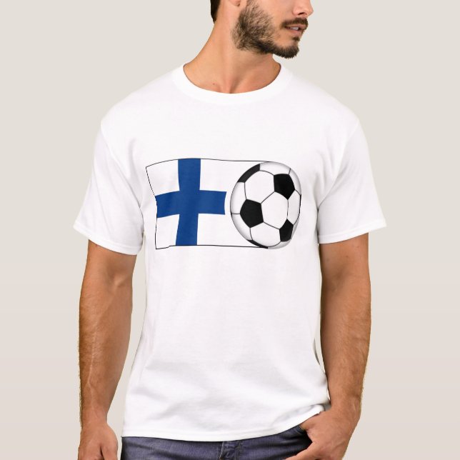 Finland soccer T-Shirt (Front)