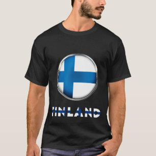 FINLAND special Black T-Shirt