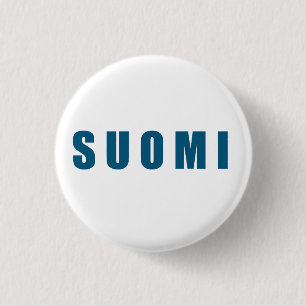 Finland Suomi 3 Cm Round Badge