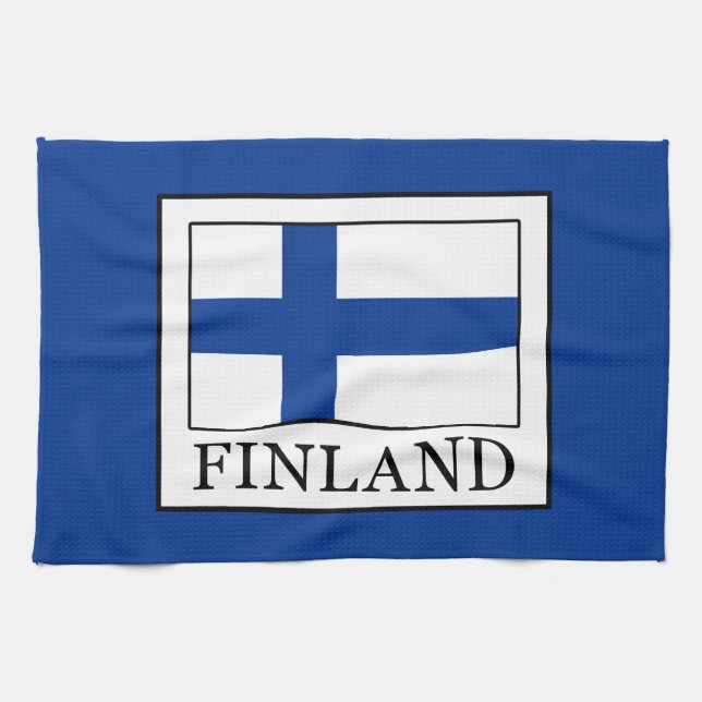Finland Tea Towel (Horizontal)