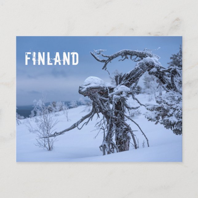 Finland tourist postcard (Front)
