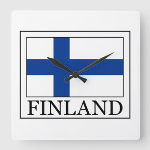 Finland wall clock