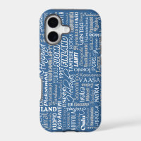 Finland's Towns iPhone case-mate