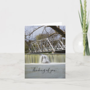 Finley Dam After The Rain Thinking Of You Card