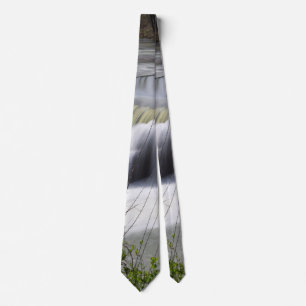 Finley Dam Waterfall Neck Tie