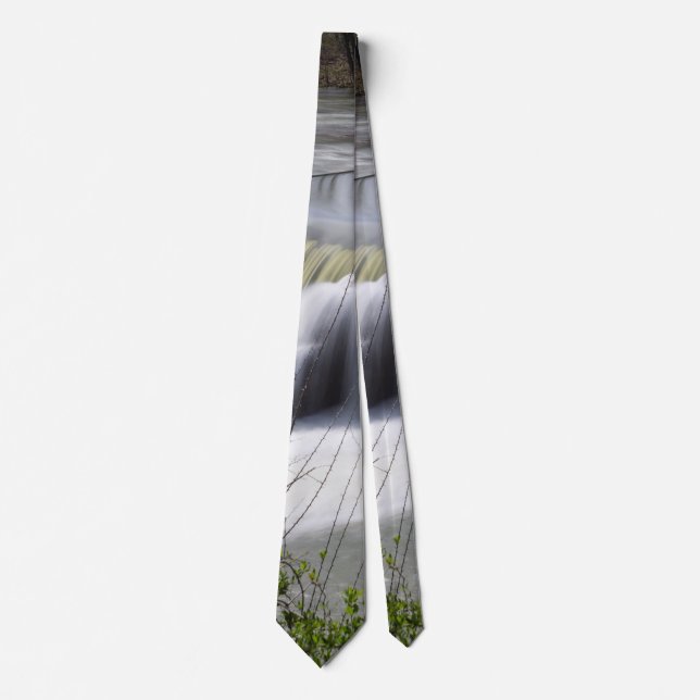 Finley Dam Waterfall Neck Tie (Front)