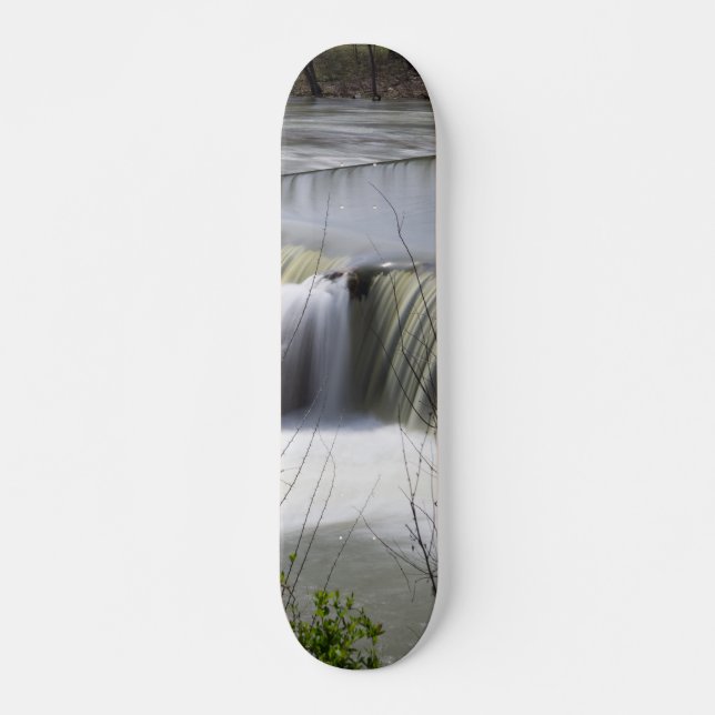 Finley Dam Waterfall Skateboard (Front)