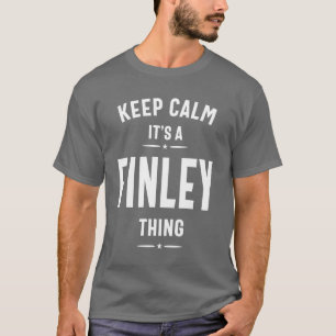 Finley Personalised Name Birthday Gift T-Shirt