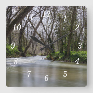 Finley Tranquillity In Spring Time Wall Clock