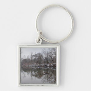 Finley Winter Reflections Key Ring