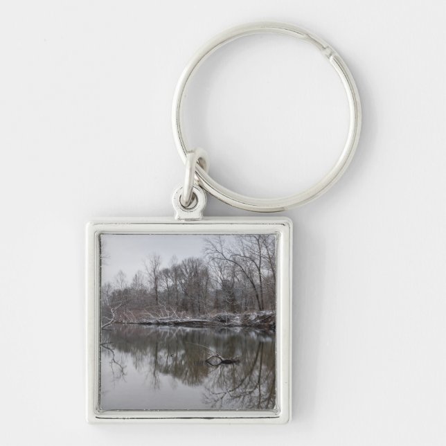 Finley Winter Reflections Key Ring (Front)