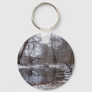 Finley Winter Snow Key Ring