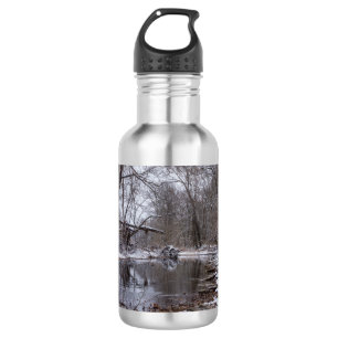 Finley Winter Snow Stainless Steel Water Bottle