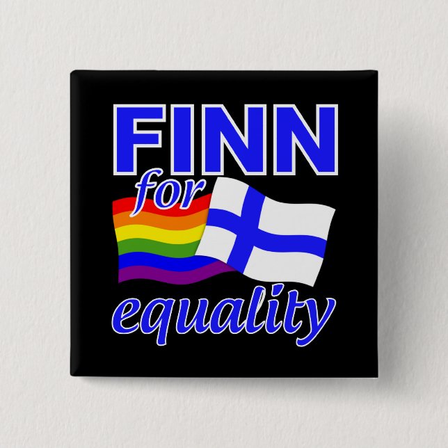 Finn 4 Equality button (Front)
