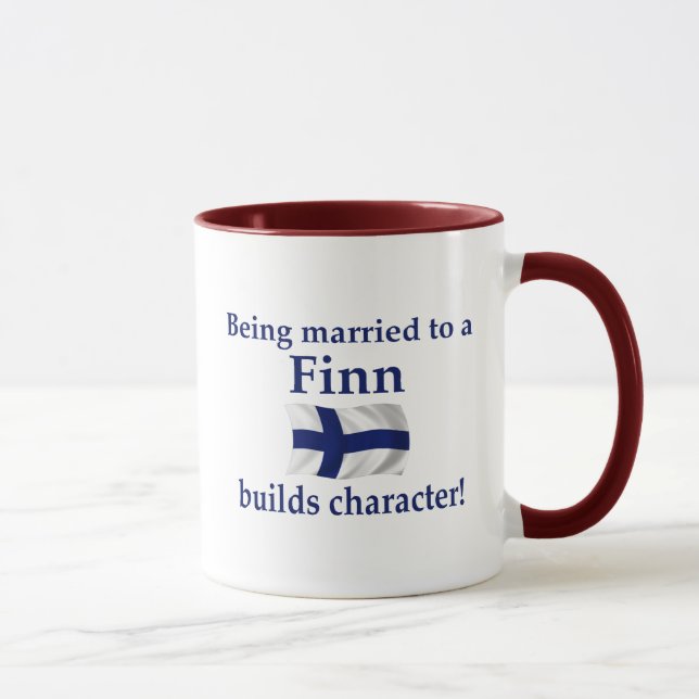 Finn Builds Character Mug (Right)