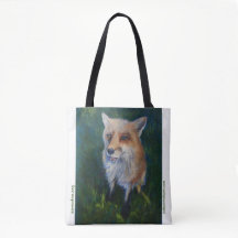 Finnegan Fox Tote Bag