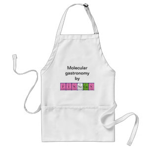 Finnegan periodic table name apron
