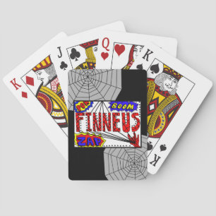 Finneus Spider Webs and Superpowers  Playing Cards