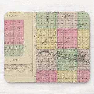 Finney County, Pierceville, Knauston, Kansas Mouse Mat