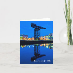 Finnieston Crane, Glasgow Greeting Card