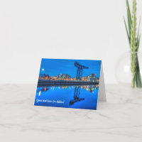 Finnieston Crane, Glasgow Greeting card