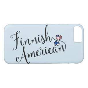 Finnish American Entwined Hearts Mobile Phone Case