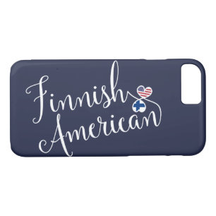 Finnish American Entwined Hearts Mobile Phone Case
