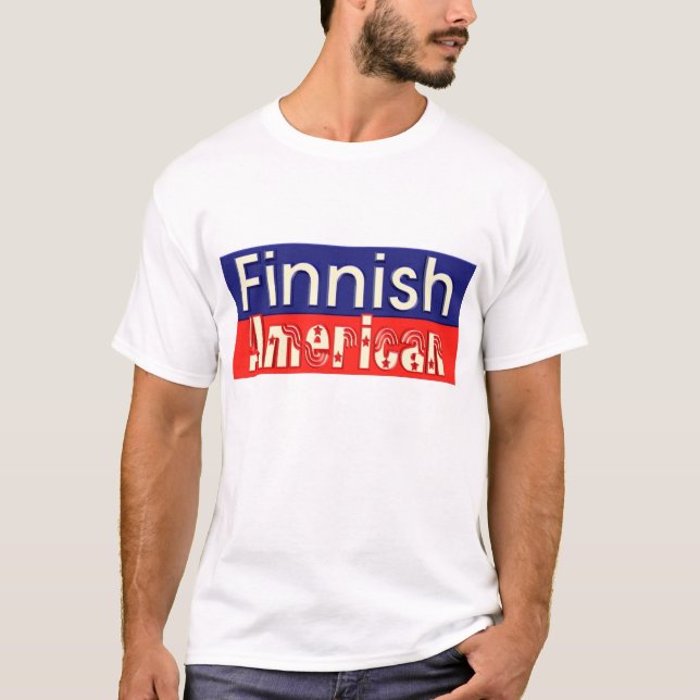 Finnish American  (Finn-American t-shirt) T-Shirt (Front)
