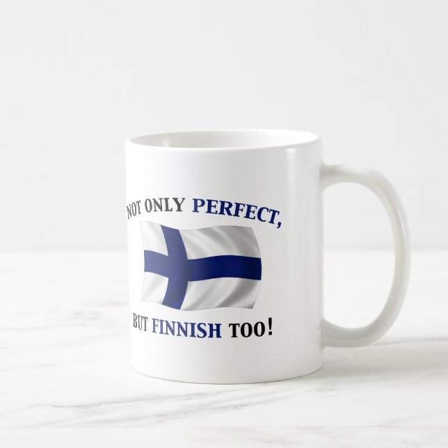 Finnish and Perfect Coffee Mug (Right)