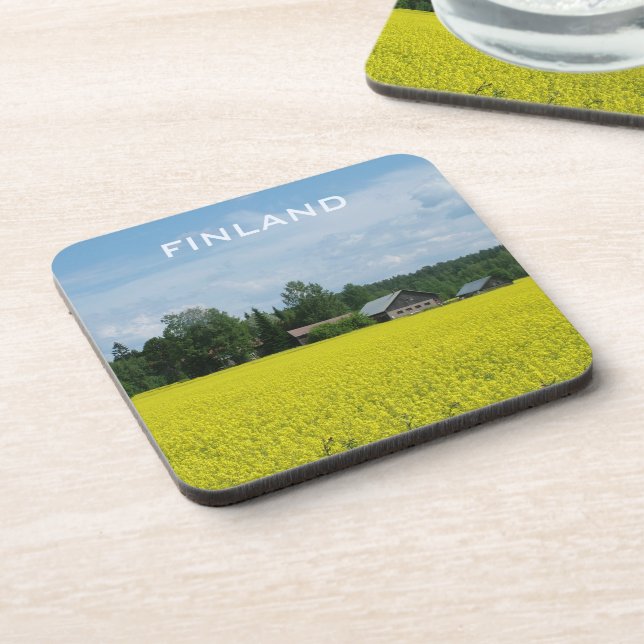 Finnish Countryside custom coasters (Left Side)