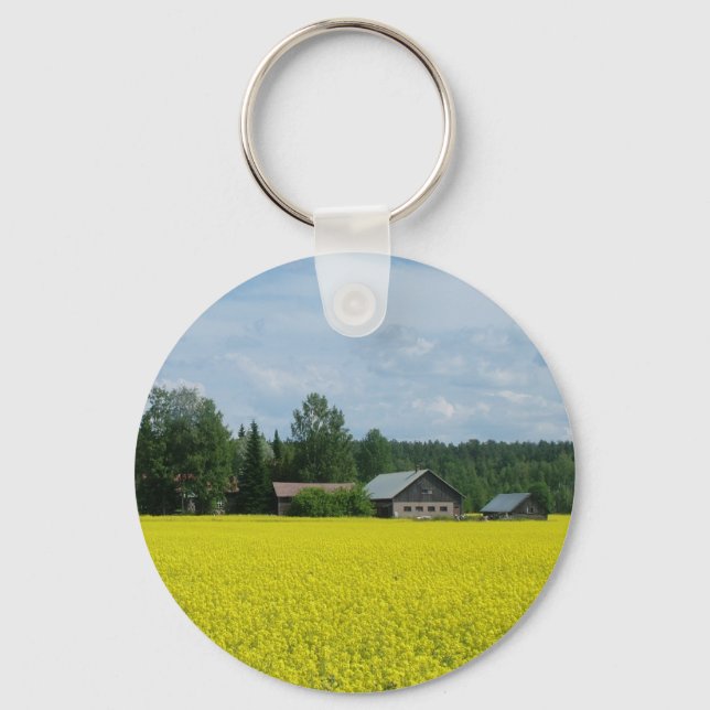 Finnish Countryside key chain (Front)