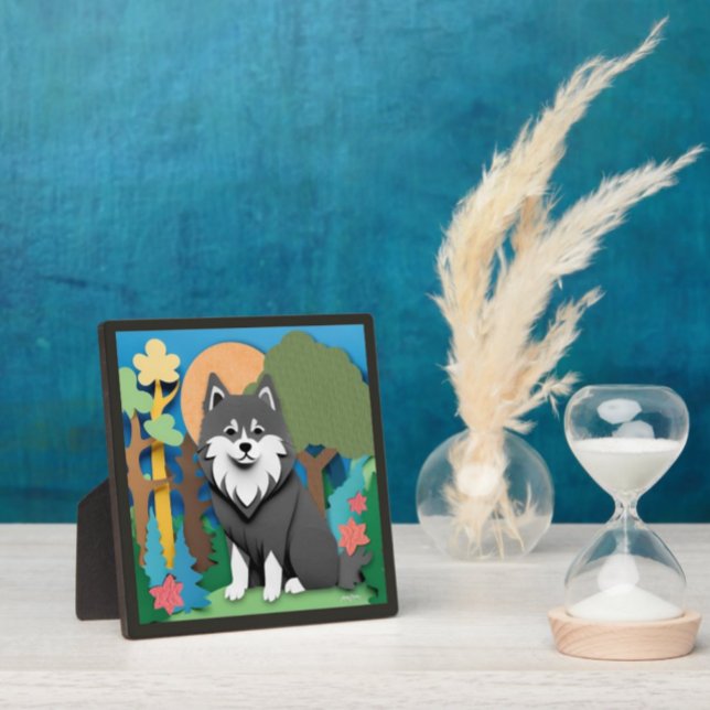 FINNISH-ed  Lapphund Plaque (Creator Uploaded)