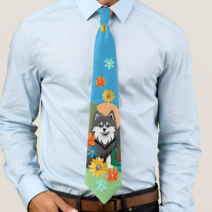 FINNISH-ed  Lapphund Tie