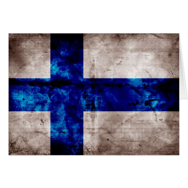 Finnish Flag (Front Horizontal)