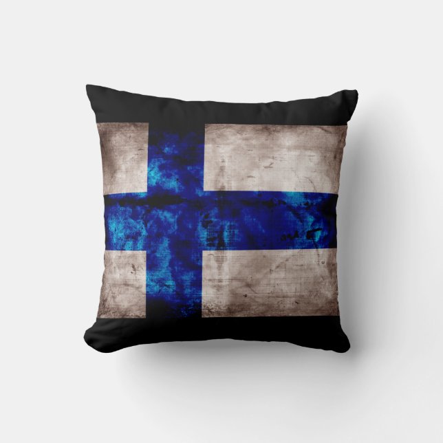 Finnish Flag Cushion (Front)