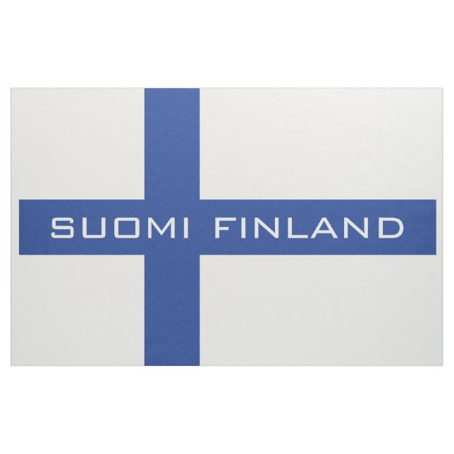 Finnish flag custom fabric (Yard)