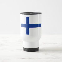 Finnish Flag custom mugs