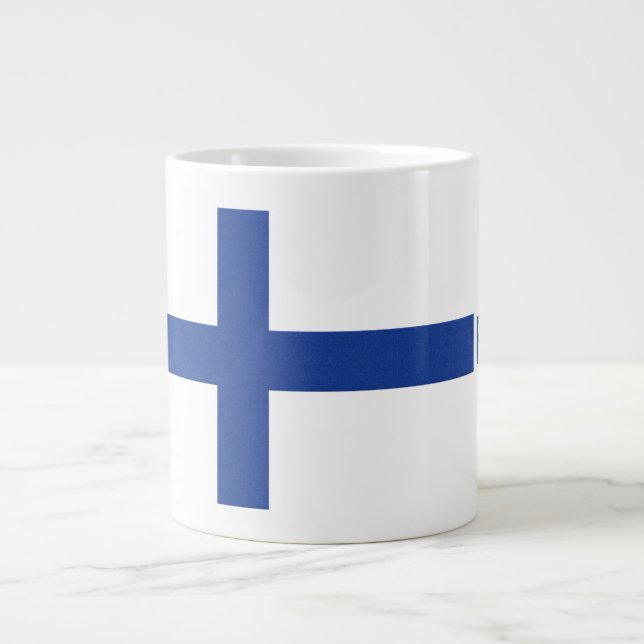 Finnish Flag custom mugs (Front)