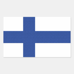 Finnish Flag custom stickers