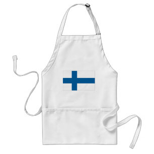 Finnish Flag Standard Apron